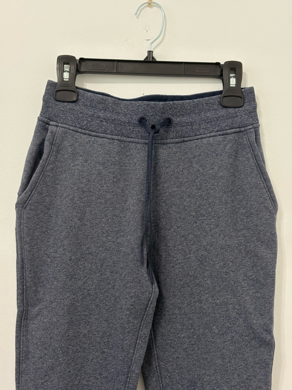Lululemon Warm Down Jogger II Sz 4 Heathered Speckled True Navy EUC - Picture 2 of 8